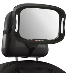 BabyDan Bil Spejl Med LED 28,5x19,5cm