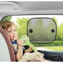 BabyDan Sol Afskærmning 2 stk sort