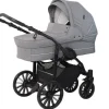 Basson Nordic Lux barnevogn - Grey Melange