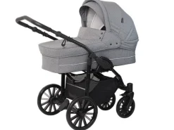 Basson Nordic Lux barnevogn - Grey Melange
