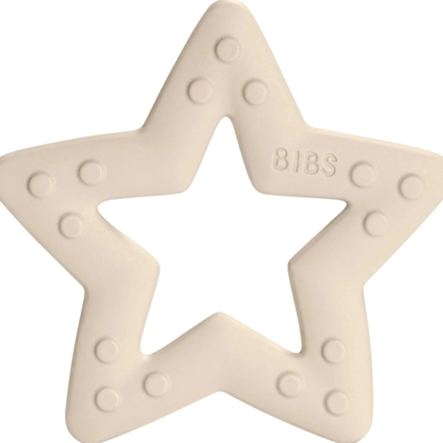 Bibs Baby Bitie Stjerne Ivory