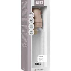 Bibs Blush Baby Flaske Round Latex 1 Pack 270 ml Medium Flow