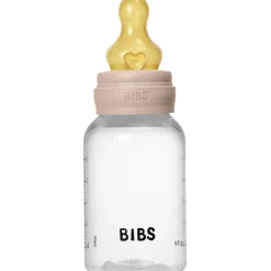 Bibs Blush Baby Flaske Round Latex 1 Pack 150 ml Slow Flow