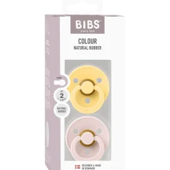 Bibs Pale Butter/Petal Sut Colour 2 Pack Latex