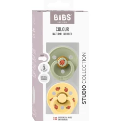 Bibs Sage Mix Sut Studio Colour Ladybug Latex 2-Pak