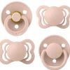 Bibs Try-it Collection Silikone/Naturgummi Sutter 4-pak Blush