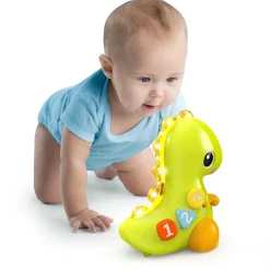 Bright Starts Go, Go, Dino™ Dinosaur Kravl-og-Lær Legetøj