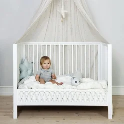 Cam Cam Harlequin Babyseng White