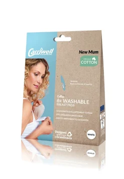 Carriwell Ammeindlæg Vaskbare Hvid 6 stk