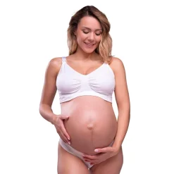 Carriwell Graviditets- og Amme-BH Hvid