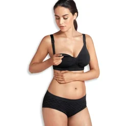 Carriwell Graviditets- og Amme-BH m. Carri-Gel Sort