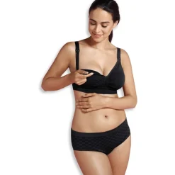 Carriwell Graviditets- og Amme-BH m. Carri-Gel Sort