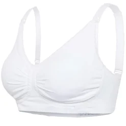 Carriwell Graviditets- og Amme-BH m. Indlæg og Carri-Gel Hvid