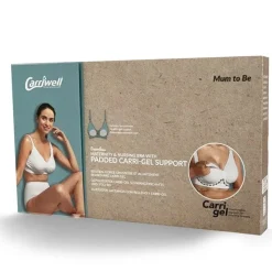 Carriwell Graviditets- og Amme-BH m. Indlæg og Carri-Gel Hvid