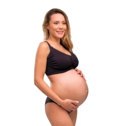 Carriwell Graviditets- og Amme-BH m. Indlæg og Carri-Gel Sort