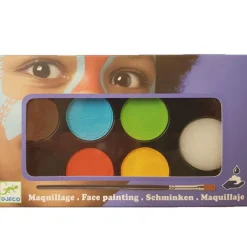 Djeco Ansigtsmaling 6 Farver Nature