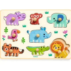 Djeco Hippo'N'Co, Knoppuslespil