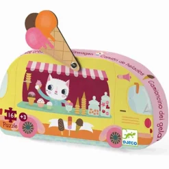 Djeco Puslespil Isbil