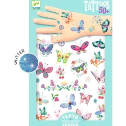 Djeco Tattoos Sommerfugle