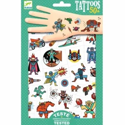 Djeco Tattoos Superhelte