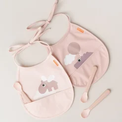 DonebyDeer Foodie Easy-Grip Babyske 3-Pak Pudder