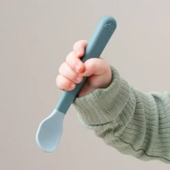 DonebyDeer Foodie Easy-Grip Babyske 3-Pak Blå