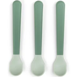 DonebyDeer Foodie Easy-Grip Babyske 3-Pak Grøn