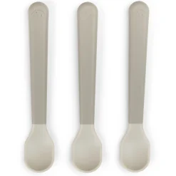 DonebyDeer Foodie Easy-Grip Babyske 3-Pak Sand