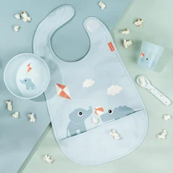 DonebyDeer Foodie Første Spisesæt Playground Blå