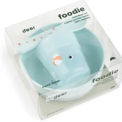 DonebyDeer Foodie Første Spisesæt Playground Blå