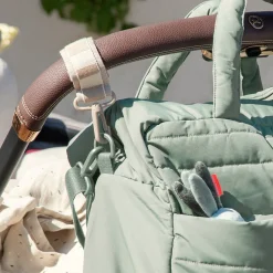 DonebyDeer Green Quiltet Pusletaske