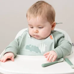 DonebyDeer Mini Hagesmæk M/Lomme 2 Stk. Croco Grøn