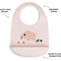 DonebyDeer Pudder Silikone Hagesmæk Pigee