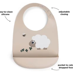 DonebyDeer Sand Silikone Hagesmæk Sheepy