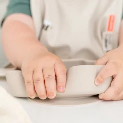 DonebyDeer Sand Silikone Stick & Stay Skål Sheepy