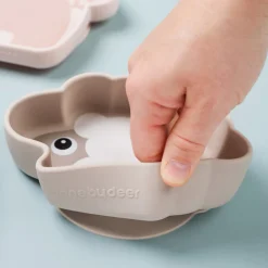 DonebyDeer Sand Silikone Stick & Stay Skål Sheepy