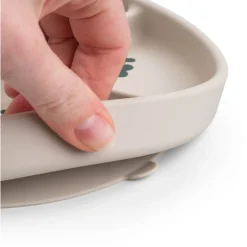 DonebyDeer Sand Stick&Stay inddelt Tallerken Tiny farm