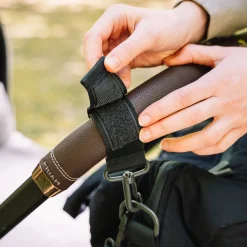 DonebyDeer Sort Barnevognstaske