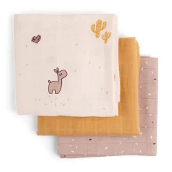 Donebydeer stofbleer 3-pack GOTS Lalee Powder