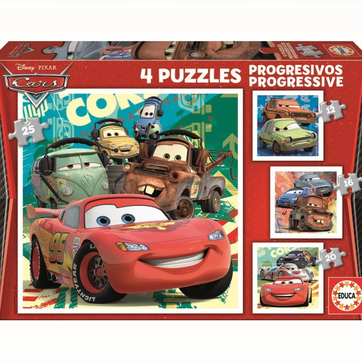 Educa 12-16-20-25 Cars