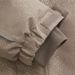 EnFant flyverdragt med flæser og glimmer - Fungi