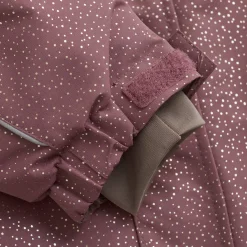 EnFant flyverdragt med frynser og glimmer - Rose Taupe