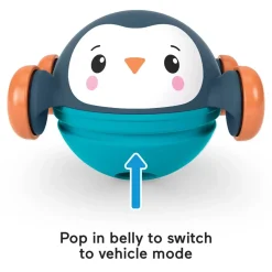 Fisher-Price® Roll, Pop & Zoom Friends Penguin
