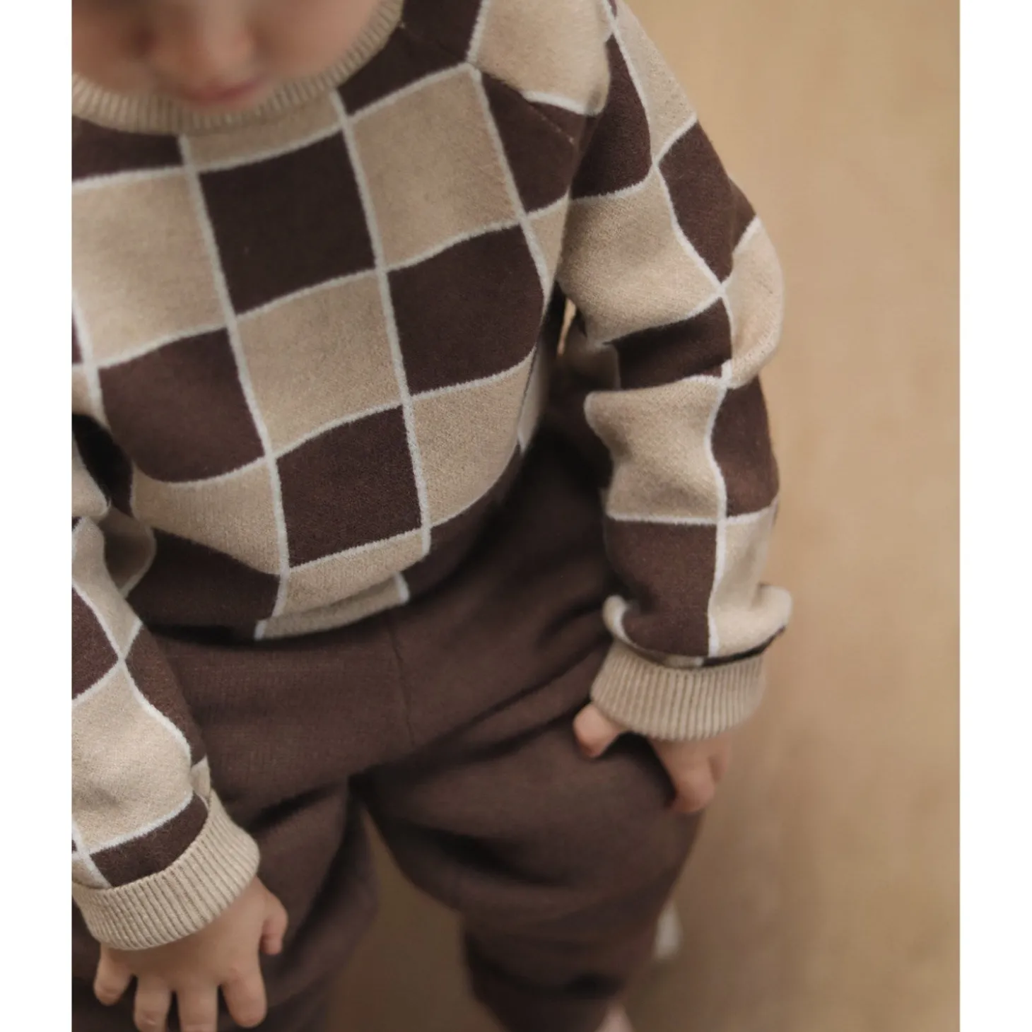 Fliink Humus Check Alon Check Pullover