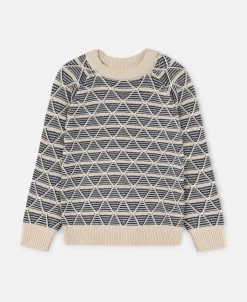 Fliink SUNE KNIT PULLOVER - SANDSHELL