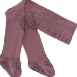 Gobabygo Misty Plum Crawling Strømpebukser Organic Bomuld