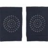 Gobabygo Navy Blue Crawling Knæbeskyttere Organic Terry Bomuld