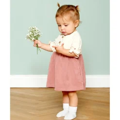 Gobabygo Off White Non-Slip Strømper Bambus