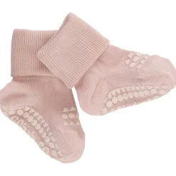 Gobabygo Soft Pink Non-Slip Strømper Bambus