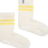 Gobabygo Yellow Non-Slip Sport Strømper